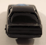 Unknown Brand Black Car with Blue Flames On The Hood Die Cast Toy Car Vehicle