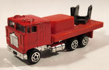 Summer Marz Karz No. S8572 Kenworth Crane Truck Semi Tractor Rig Red Die Cast Toy Car Vehicle