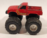 1986 Soma Monster Truck Lifted Toyota or Datsun Red Die Cast Toy Car Vehicle
