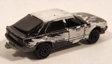 Majorette No. 222 Renault 25 Painted Black and White 1/63 Scale Die Cast Toy Car Vehicle with Opening Doors