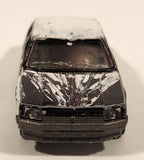 Majorette No. 222 Renault 25 Painted Black and White 1/63 Scale Die Cast Toy Car Vehicle with Opening Doors