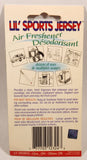 J. F. Sports Lil' Sports Jersey Hanging Car Air Freshener Desodorisant Vancouver Canucks New in Package