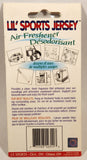 J. F. Sports Lil' Sports Jersey Hanging Car Air Freshener Desodorisant Carolina Hurricanes White New in Package