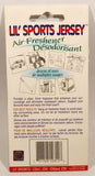 J. F. Sports Lil' Sports Jersey Hanging Car Air Freshener Desodorisant Carolina Hurricanes Red New in Package