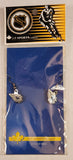 J. F. Sports NHL Edmonton Oilers Oil Drop Earrings Set New in Package