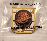 1992 Ace NHL Vancouver Canucks Enamel Metal Lapel Pin New in Bag