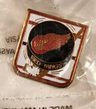 1992 Ace NHL Detroit Red Wings Enamel Metal Lapel Pin New in Bag