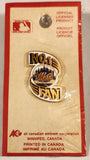 Ace MLB New York Mets No. 1 Fan Enamel Metal Lapel Pin New On Card Sealed in Plastic