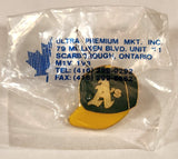 1988 MLB Oakland Athletics Baseball Cap Enamel Metal Lapel Pin New in Bag