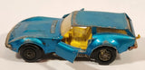 Vintage 1975 Lesney Products Matchbox Super Kings K-55 Caper Cart Blue Die Cast Toy Car Vehicle with Opening Doors