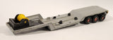 Majorette Flat Bed Semi Trailer Grey 1/87 Scale Die Cast Toy Car Vehicle