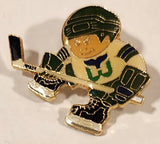 J. F. Sports Lil' Sports Brat NHL Hartford Whalers Hockey Player Enamel Metal Lapel Pin