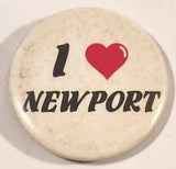 I Love Newport 1 1/4" Round Button Pin
