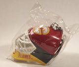 J.F.S. NHL Calgary Flames Goalie Mask Helmet Key Chain New in Package