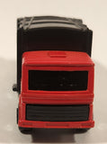Maisto Tonka Garbage Disposal Truck Red and Black Die Cast Toy Car Vehicle