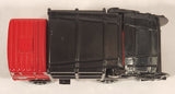 Maisto Tonka Garbage Disposal Truck Red and Black Die Cast Toy Car Vehicle