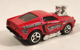 2006 Hot Wheels Tooned 1968 Mustang Pink Die Cast Toy Muscle Car Vehicle