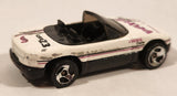 1999 Hot Wheels Mazda MX-5 Miata Convertible White Die Cast Toy Car Vehicle