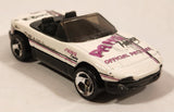 1999 Hot Wheels Mazda MX-5 Miata Convertible White Die Cast Toy Car Vehicle