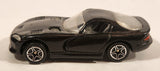 2000 Matchbox Dodge Viper GTS Black Die Cast Toy Car Vehicle