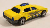 2003 Matchbox Hero City Taxi Cab #36 Yellow Die Cast Toy Car Vehicle