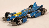 2002 Hot Wheels Spectraflame II Jet Threat 3.0 Spectraflame Blue Die Cast Toy Car Vehicle