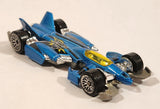2002 Hot Wheels Spectraflame II Jet Threat 3.0 Spectraflame Blue Die Cast Toy Car Vehicle