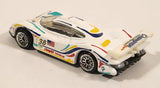 2000 Hot Wheels Porsche 911 GT1-98 White Die Cast Toy Race Car Vehicle