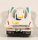 2000 Hot Wheels Porsche 911 GT1-98 White Die Cast Toy Race Car Vehicle