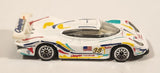 2000 Hot Wheels Porsche 911 GT1-98 White Die Cast Toy Race Car Vehicle