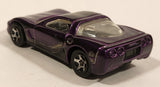 2002 Hot Wheels '97 Corvette Purple Die Cast Toy Car Vehicle