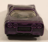 2002 Hot Wheels '97 Corvette Purple Die Cast Toy Car Vehicle