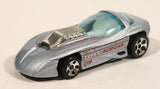 1999 Hot Wheels Classic Games Silhouette II Light Metallic Grey Blue Die Cast Toy Car Vehicle