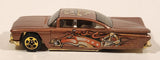 2002 Hot Wheels Wild Frontier '59 Impala Metalflake Brown Die Cast Toy Car Vehicle