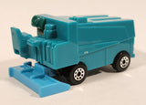 2005 McDonald's Zamboni Hockey Rink Ice Resurfacer Teal Green Die Cast Toy Car Vehicle