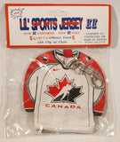 J. F. Sports Lil' Sports Jersey II Team Canada Ice Hockey Jersey Credit Card Money Pouch with Clip on Chain New in Package