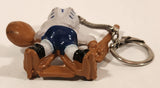 Rare Sher-wood NHL Quebec Nordiques Goalie Rubber Key Chain