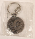 1994 Hunter NHL Calgary Flames Metal Keychain in Bag