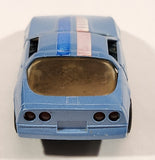 Yatming Road Tough Sports Rider No. 8306 Chevrolet Corvette Sky Blue Pull Back 1/42 Scale Die Cast Toy Car Vehicle with Opening Doors
