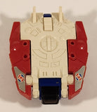 1985 McDonald's Tomy Japan Gobot Commandrons Solardyn Red Blue White Transformer Toy Vehicle