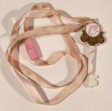 1996 Trendmasters Disney Polly Pocket Cinderella White Star Castle Plastic Key Toy Replacement