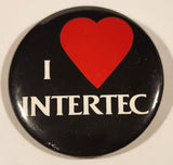I Love Intertec 2 1/4" Round Button Pin