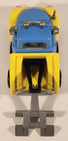 2001 The Chevron Cars No. 29 Trever Tow Truck Blue and Yellow Plastic Toy Car Vehicle