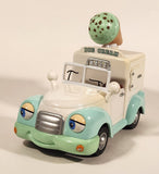 2003 The Chevron Cars No. 33 Chandler Chip Ice Cream Truck White and Light Green Blue Plastic Toy Car Vehicle