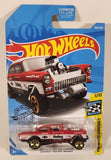 2019 Hot Wheels HW Speed Graphics '55 Chevy Bel Air Gasser Red Die Cast Toy Car Vehicle New in Package