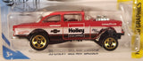 2019 Hot Wheels HW Speed Graphics '55 Chevy Bel Air Gasser Red Die Cast Toy Car Vehicle New in Package