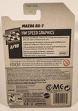 2019 Hot Wheels HW Speed Graphics Mazda RX-7 Metallic Green Die Cast Toy Car Vehicle New in Package