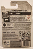2022 Hot Wheels Rally Champs Lancia Delta Integrale Metalflake Dark Green Die Cast Toy Car Vehicle New in Package