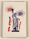 2001 Forks 4th Statue Of Liberty 2" x 3" Pin