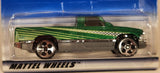 1999 Hot Wheels Dodge Ram 1500 Pickup Truck Metalflake Green Die Cast Toy Car Vehicle New in Package